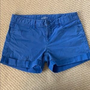 Blue Loft shorts